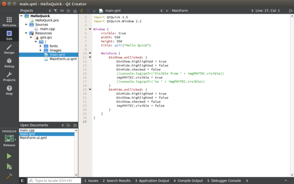 Qt main.qml
